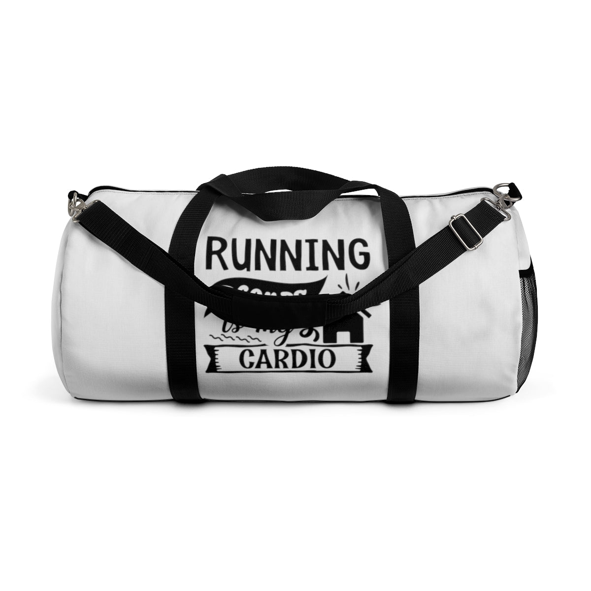 Duffel Bag- Running Comps Cardio 2 - White