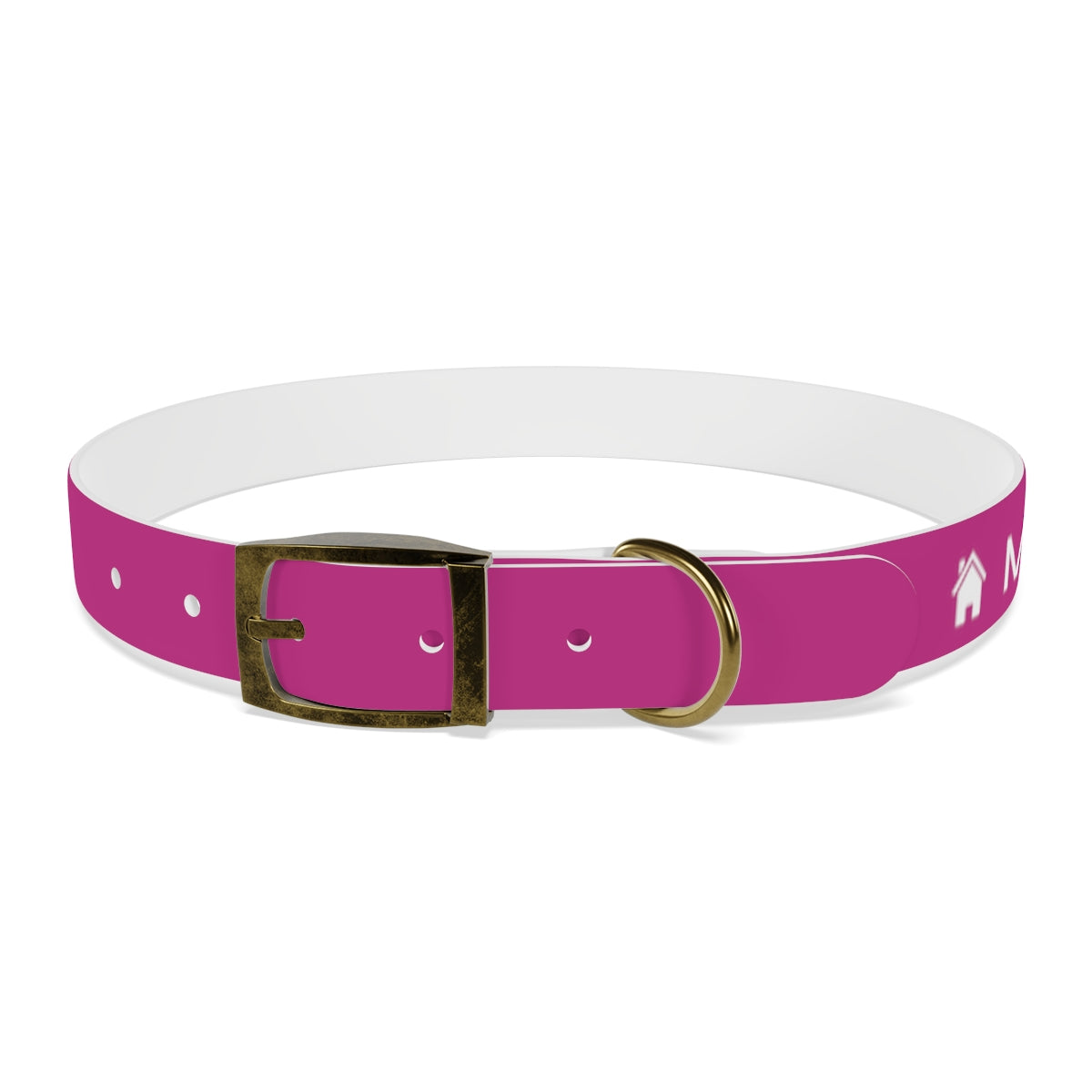 Dog Collar - My Mom Sells Houses - Pink