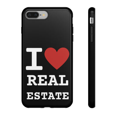 Tough Case - I Heart - Black (31 Sizes)